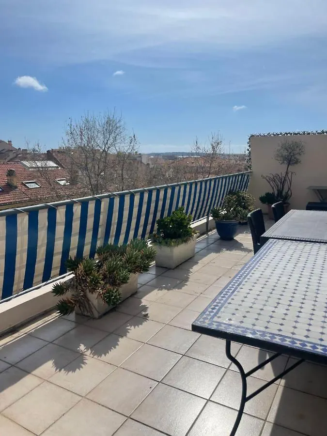 Toit Terrasse Proche Plages Croisette Et Palais Des Festivals Apartment Cannes