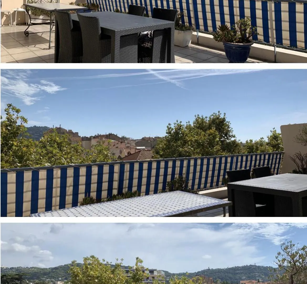 Toit Terrasse Proche Plages Croisette Et Palais Des Festivals Apartment Cannes France